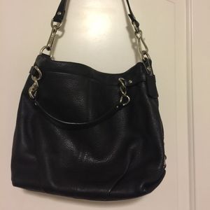 Coach Black Leather Bag